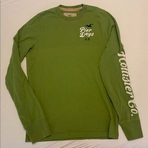 Hollister Pier Days Long Sleeve Tee large